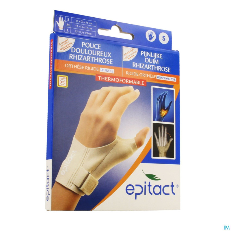 Epitact orthese pouce nuit gauche s
