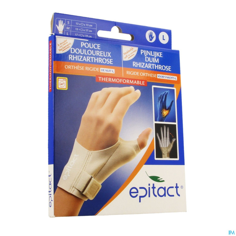 Epitact orthese pouce nuit gauche l