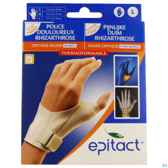 Epitact orthese pouce nuit gauche l