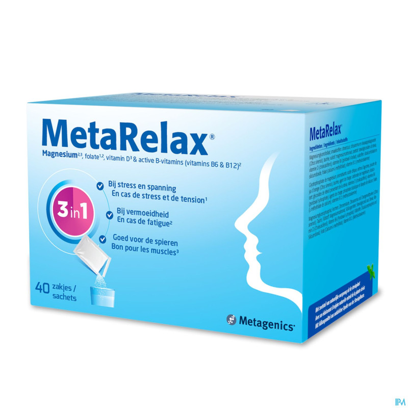 Metarelax sach 40 21862 metagenics