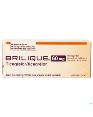 Brilique 60mg comp pell  60 x 60mg