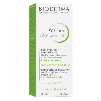 Bioderma sebium mat control creme    30ml