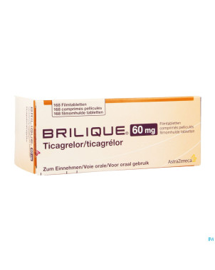 Brilique 60mg comp pell 168 x 60mg