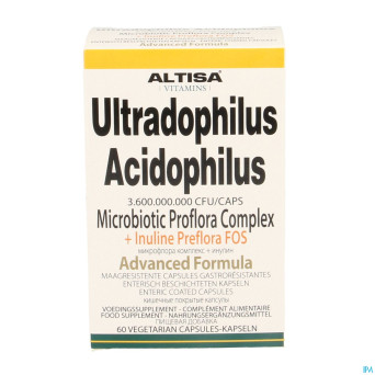Altisa ultradophil.acidoph.+inuline adv. v-caps 60