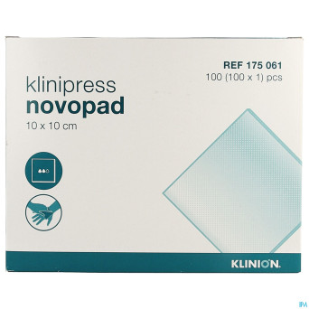 Klinion novopad 10 x 10cm 100 x 1 175061
