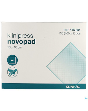 Klinion novopad 10 x 10cm 100 x 1 175061