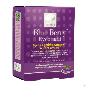 New nordic blue berry eyebright    comp 120