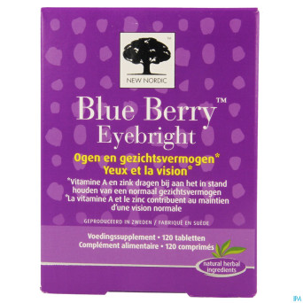 New nordic blue berry eyebright    comp 120