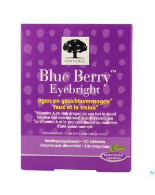 New nordic blue berry eyebright    comp 120