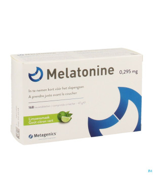 Melatonine 0,295mg    comp croq 168 metagenics