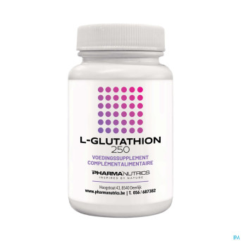 L glutathion 250 v-caps  60    pharmanutrics