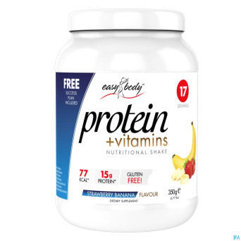Easy body protein strawberry/banana    350g