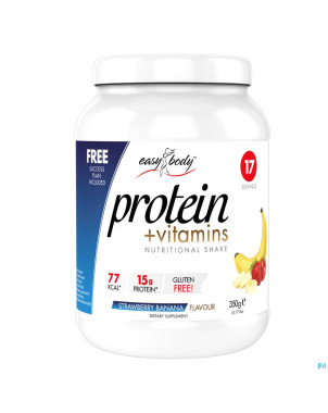 Easy body protein strawberry/banana    350g