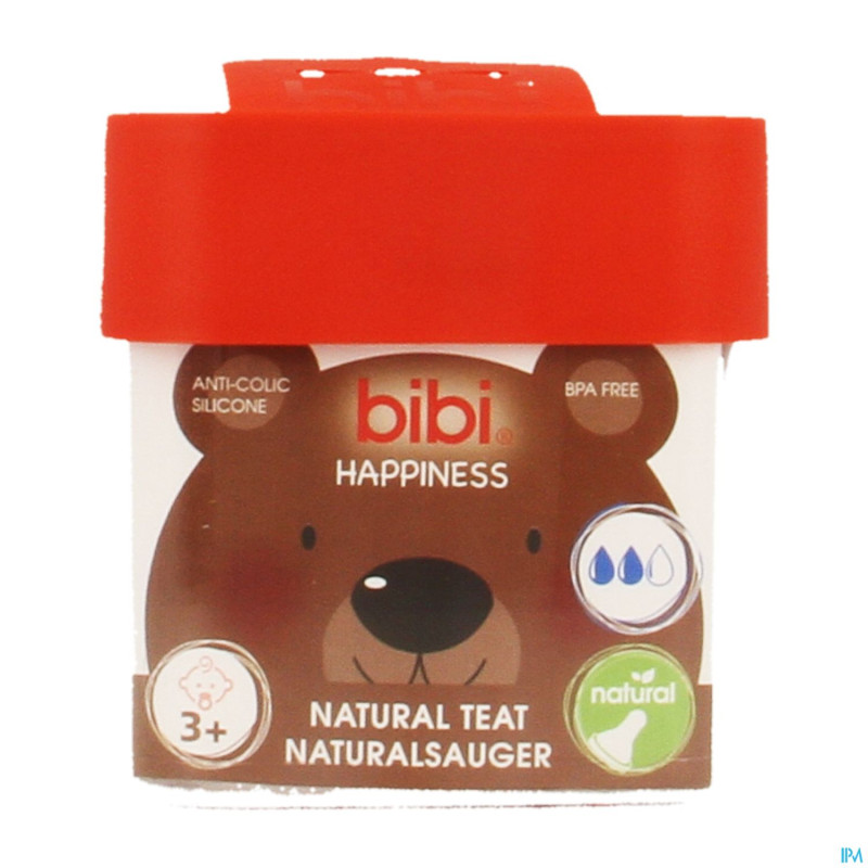 Bibi tetine biberon happiness 3+