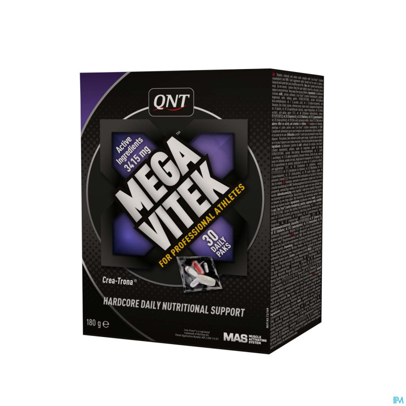 Mega vitek daily pack    30