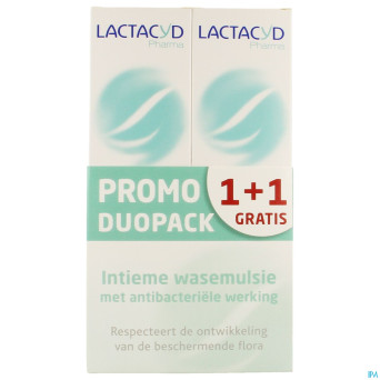 Lactacyd pharma a/bact 2x250ml 1+1