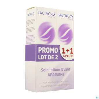 Lactacyd pharma apaisant 2x250ml 1+1