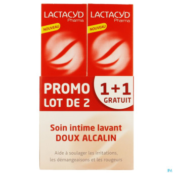 Lactacyd pharma alcalin 2x250ml 1+1