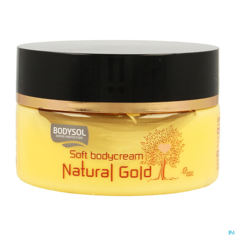 Bodysol natural gold soft bodycream 200ml