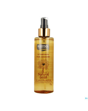 Bodysol natural gold huile corps 200ml
