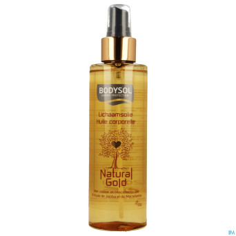 Bodysol natural gold huile corps 200ml