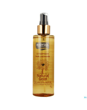 Bodysol natural gold huile corps 200ml