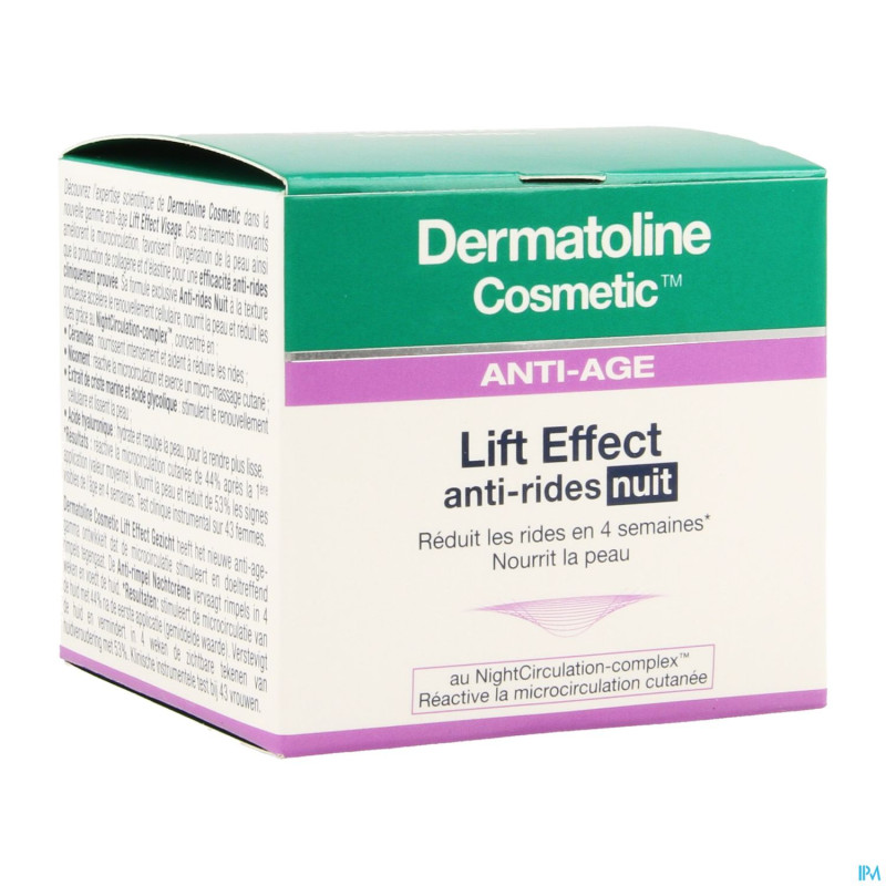 Dermatoline cosmetic le a/ride cr nuit    50ml
