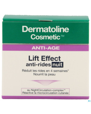Dermatoline cosmetic le a/ride cr nuit    50ml