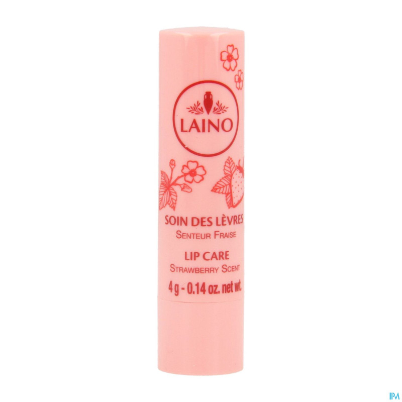 Laino soin levres fraise stick 4g