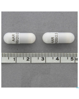 Trinomia 100mg/20mg/ 2,5mg caps dur  98