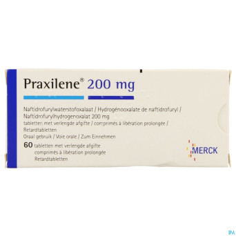 Praxilene 200mg liber.prolonge comp  60