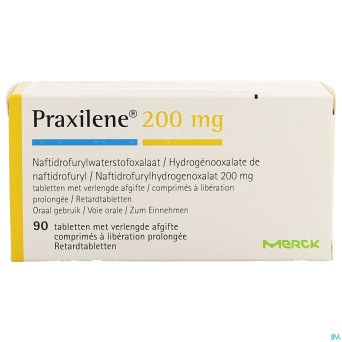 Praxilene 200mg liber.prolonge comp  90