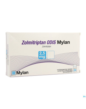 Zolmitriptan odis viatris 2,5mg comp orodisp. 24