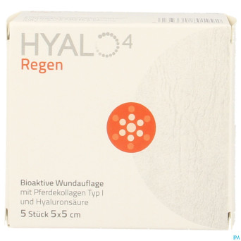 Hyalo 4 regen pans gaze ster  5 x  5cm 5