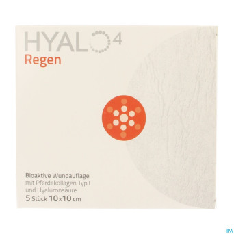 Hyalo 4 regen pans gaze ster 10 x 10cm 5