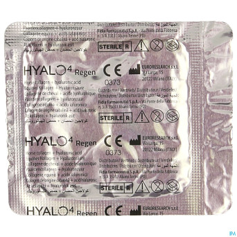 Hyalo 4 regen pans gaze ster 10 x 10cm 5