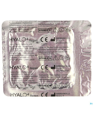 Hyalo 4 regen pans gaze ster 10 x 10cm 5