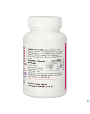L carnitine 500 comp 60    pharmanutrics