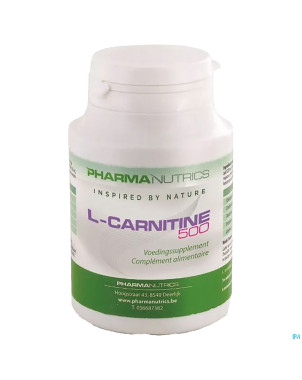 L carnitine 500 comp 60    pharmanutrics