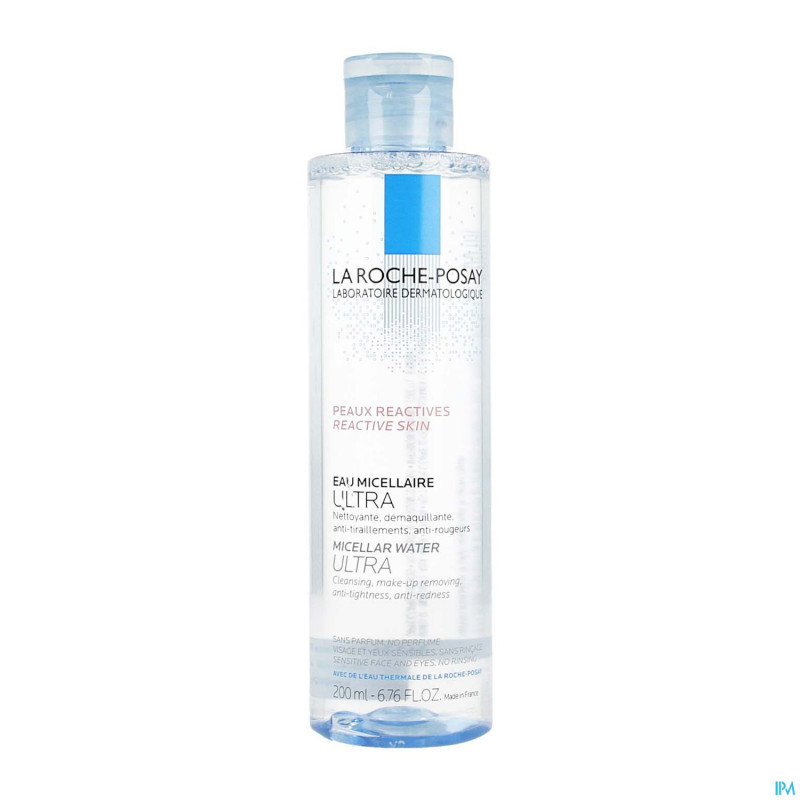 Lrp toil physio sol. micellaire peau react.  200ml