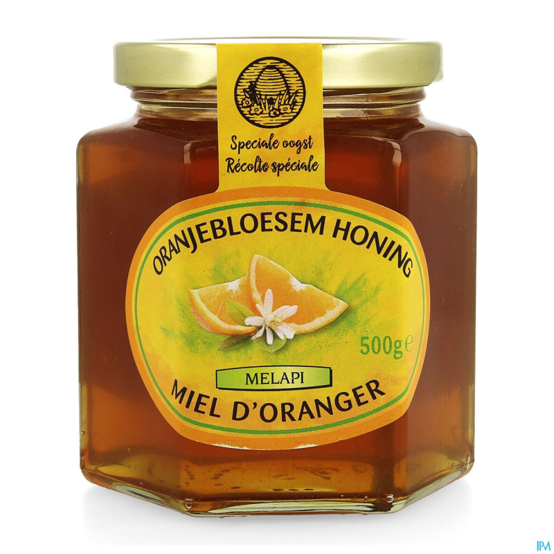 Melapi miel fleur oranger    500g 3049 revogan
