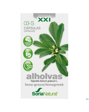 Soria 3-s trigonella foenum-graecum l xxi  caps 30