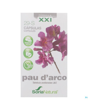 Soria 29-s pau d'arco xxi   caps 30x690mg