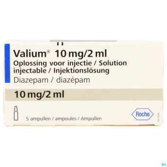 Valium 10mg/2ml sol inj amp 5