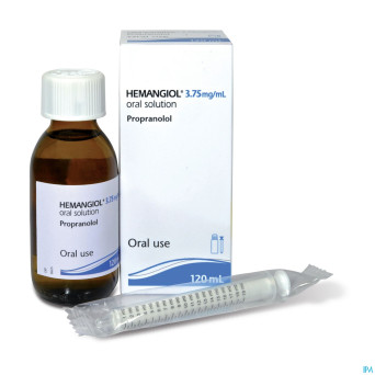 Hemangiol 3,75mg/ml sol buvable 120ml