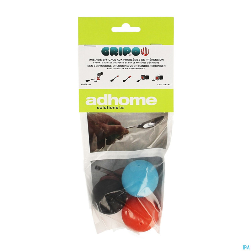 Gripoballs epaississeur stylo ou couverts 3