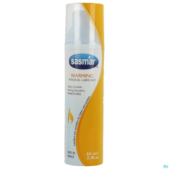 Sasmar warming    pump gel 60ml
