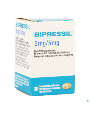Bipressil  5mg/ 5mg comp pell  30