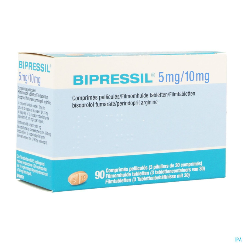Bipressil  5mg/10mg comp pell  90