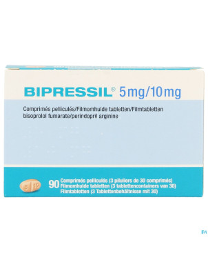 Bipressil  5mg/10mg comp pell  90